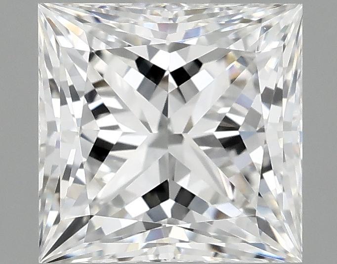 2.08 Carat Princess Shaped Ideal Cut VS1 IGI Certified Lab Grown Diamond