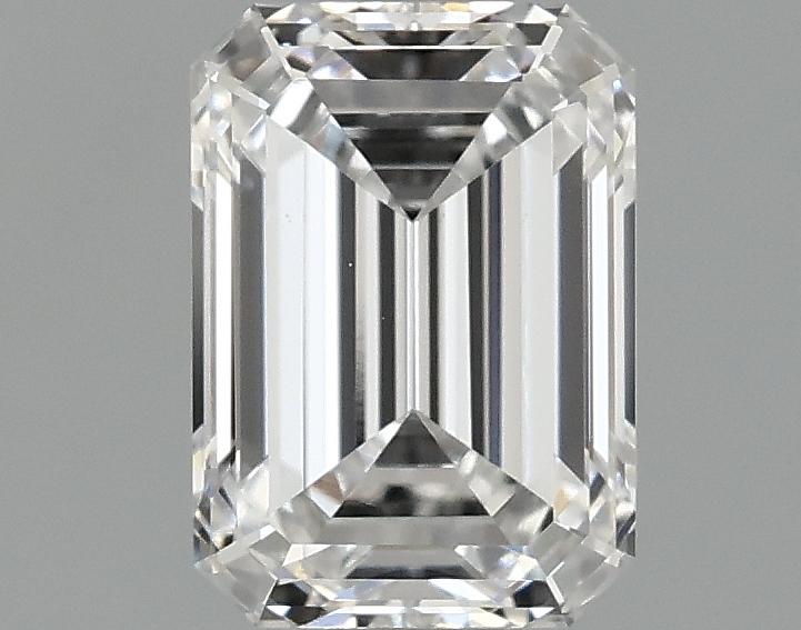 1.06 Carat Emerald Shaped Ideal Cut VVS2 IGI Certified Lab Grown Diamond