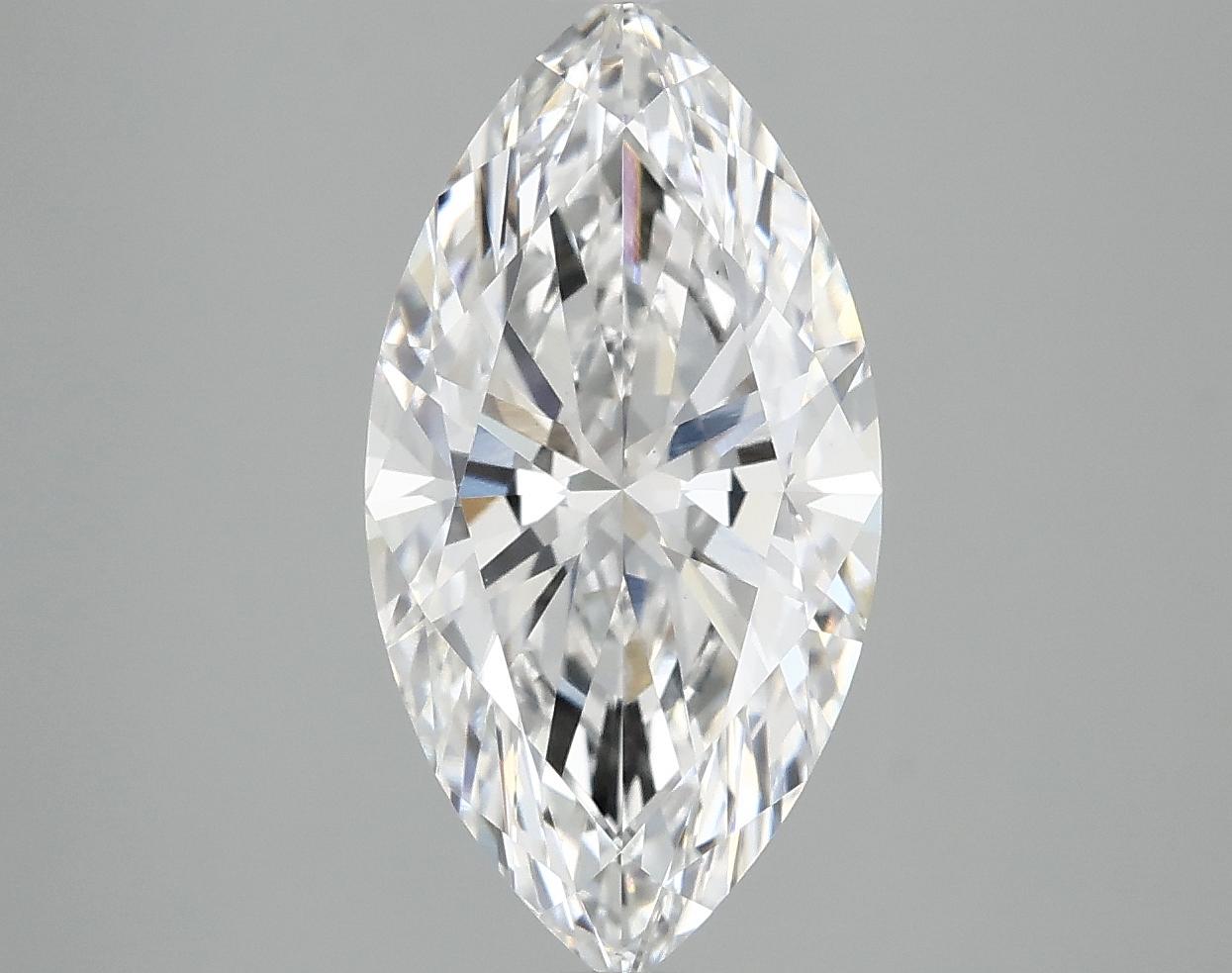 3.02 Carat Marquise Shaped Ideal Cut VS1 IGI Certified Lab Grown Diamond