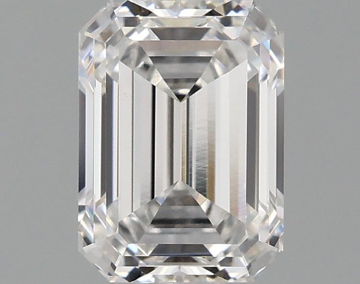0.97 Carat Emerald Shaped Excellent Cut VVS2 IGI Certified Lab Grown Diamond