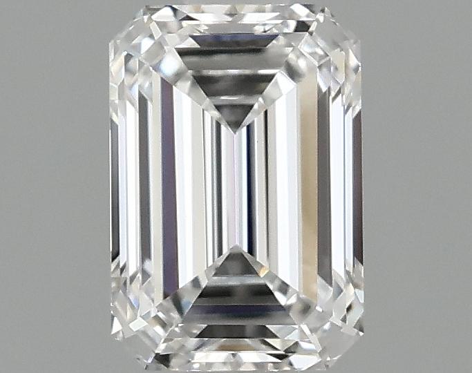 0.96 Carat Emerald Shaped Ideal Cut VVS2 IGI Certified Lab Grown Diamond