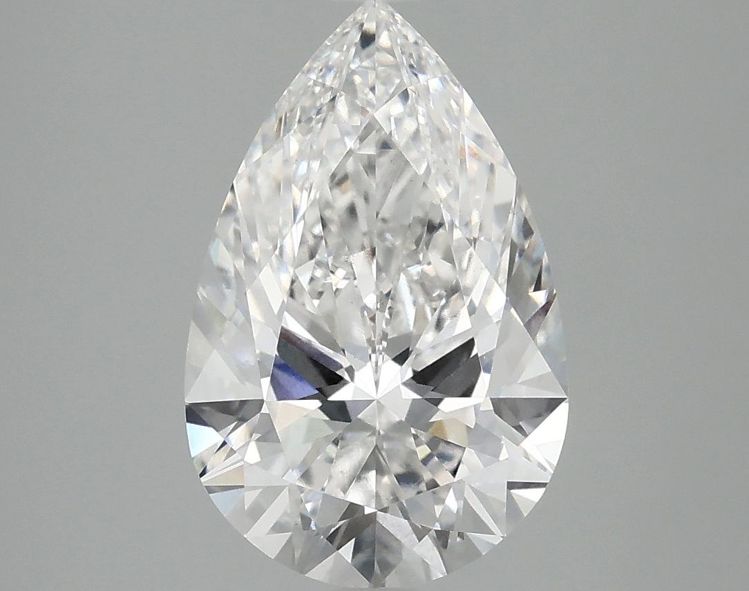 3.08 Carat Pear Shaped Ideal Cut VS1 IGI Certified Lab Grown Diamond