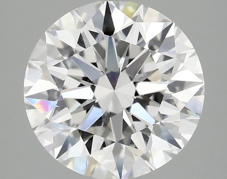 3.08 Carat Round Shaped Ideal Cut VVS2 IGI Certified Lab Grown Diamond