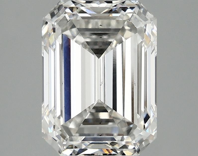 3.0 Carat Emerald Shaped Excellent Cut SI1 IGI Certified Lab Grown Diamond