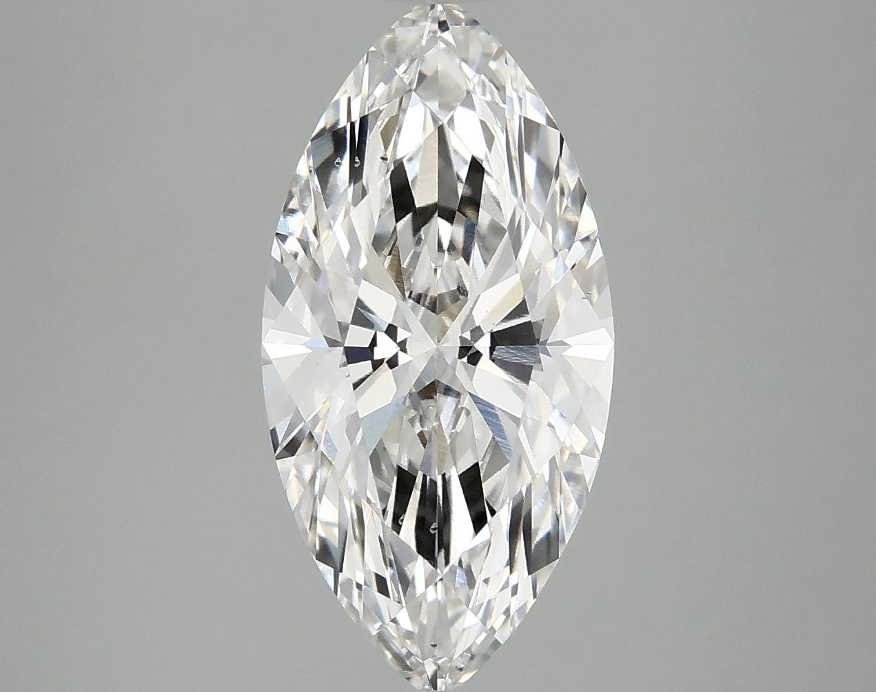 3.05 Carat Marquise Shaped Ideal Cut VS2 IGI Certified Lab Grown Diamond