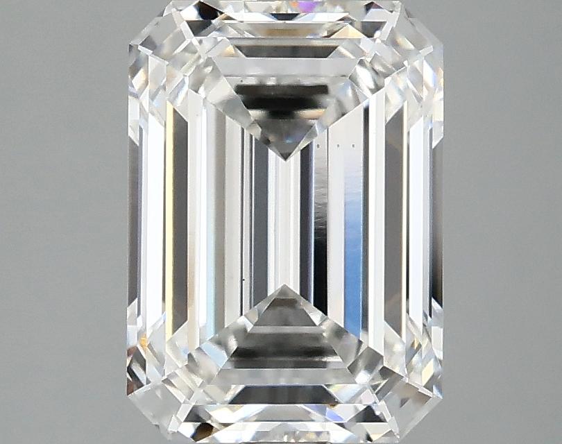 2.59 Carat Emerald Shaped Ideal Cut VS1 IGI Certified Lab Grown Diamond