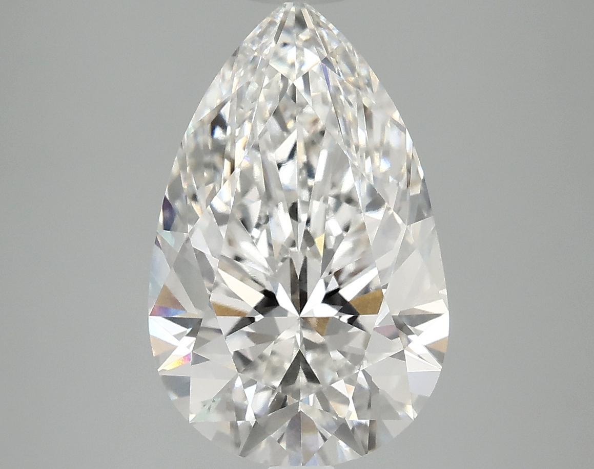 4.03 Carat Pear Shaped Ideal Cut VS1 IGI Certified Lab Grown Diamond