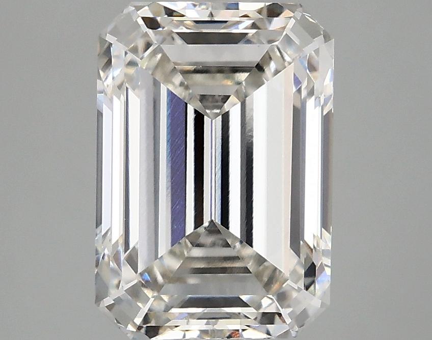 3.13 Carat Emerald Shaped Ideal Cut VVS2 IGI Certified Lab Grown Diamond
