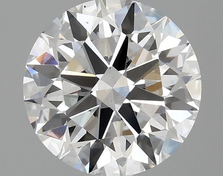 2.45 Carat Round Shaped Excellent Cut SI1 IGI Certified Lab Grown Diamond
