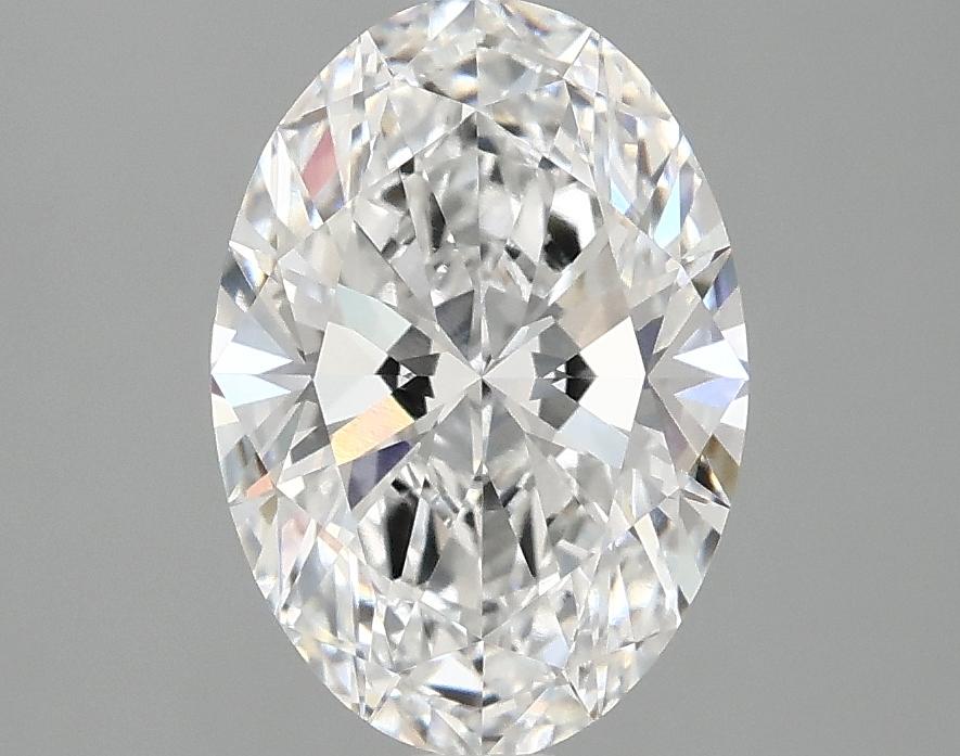 2.1 Carat Oval Shaped Ideal Cut VVS1 IGI Certified Lab Grown Diamond