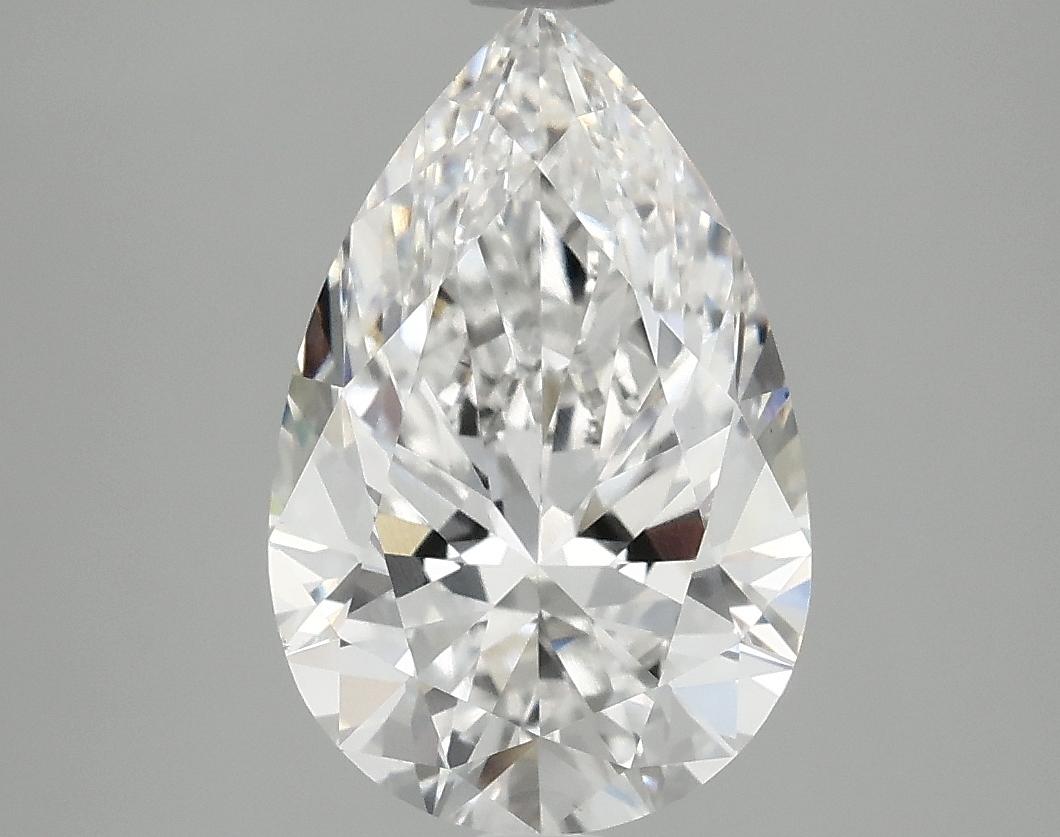 3.06 Carat Pear Shaped Excellent Cut VS1 IGI Certified Lab Grown Diamond