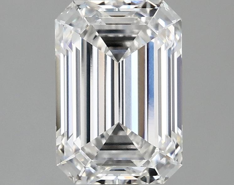 2.1 Carat Emerald Shaped Ideal Cut VS1 IGI Certified Lab Grown Diamond