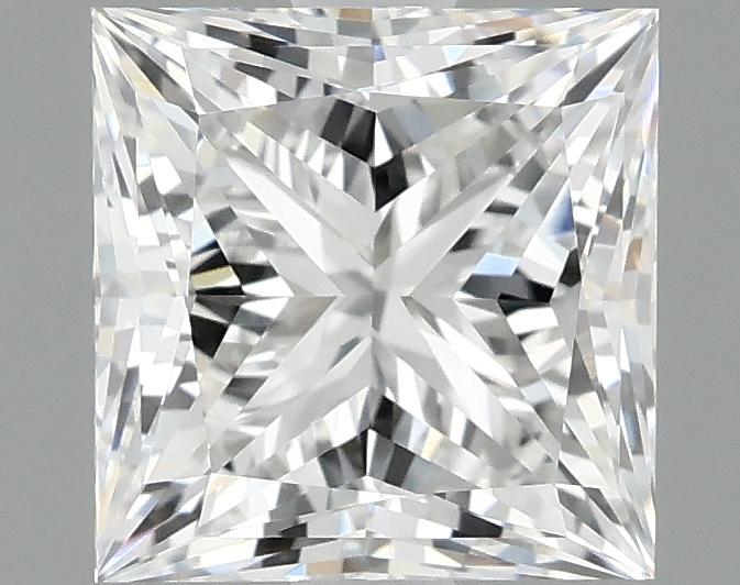 1.86 Carat Princess Shaped Ideal Cut VVS2 IGI Certified Lab Grown Diamond
