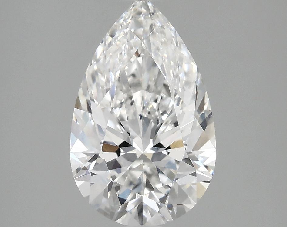 2.07 Carat Pear Shaped Ideal Cut VVS2 IGI Certified Lab Grown Diamond