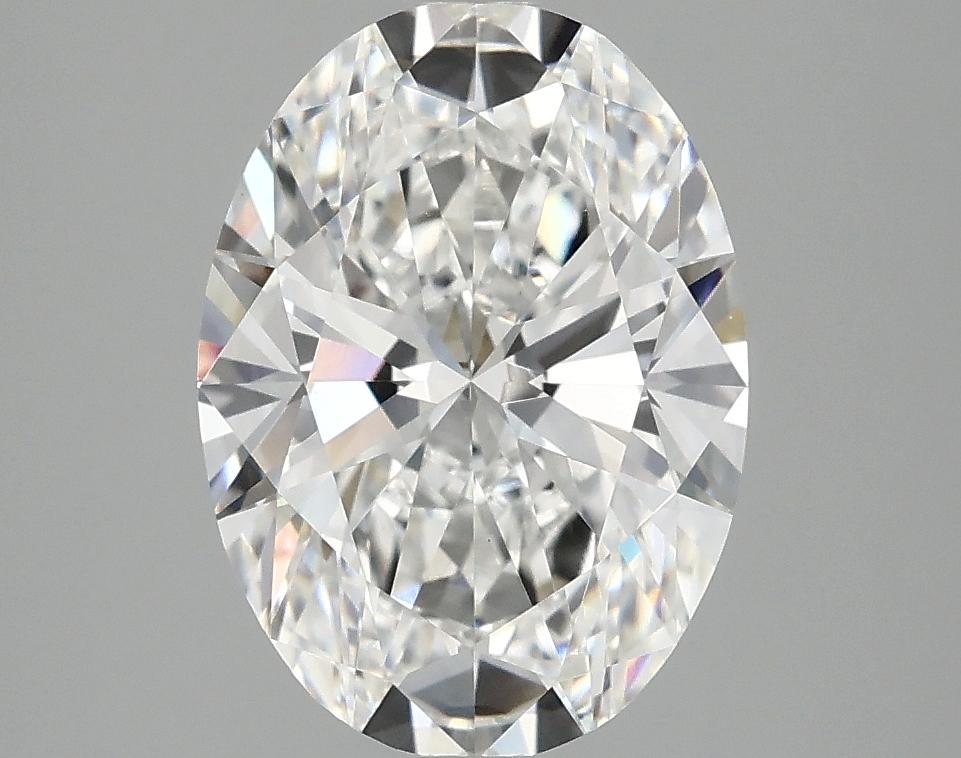 3.02 Carat Oval Shaped Ideal Cut VVS2 IGI Certified Lab Grown Diamond