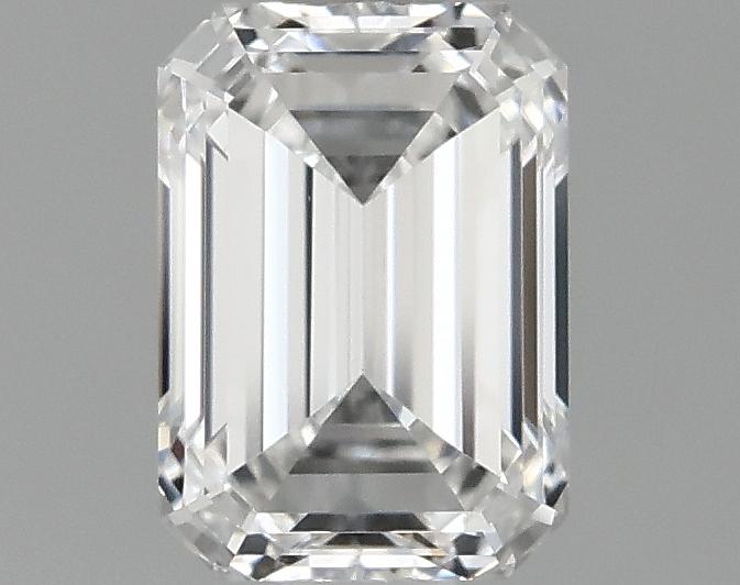 0.98 Carat Emerald Shaped Ideal Cut VVS2 IGI Certified Lab Grown Diamond