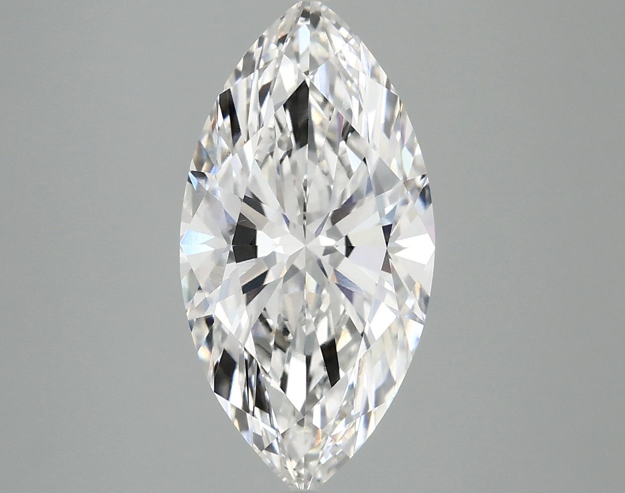 2.97 Carat Marquise Shaped Ideal Cut VS1 IGI Certified Lab Grown Diamond