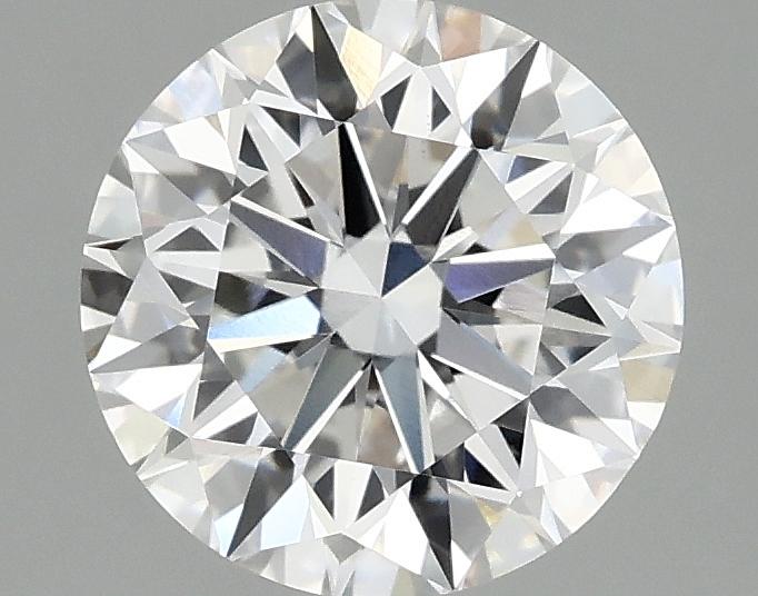 2.07 Carat Round Shaped Excellent Cut VVS2 IGI Certified Lab Grown Diamond