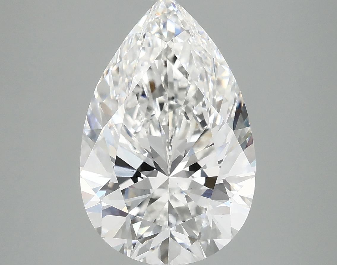 4.03 Carat Pear Shaped Excellent Cut VS1 IGI Certified Lab Grown Diamond