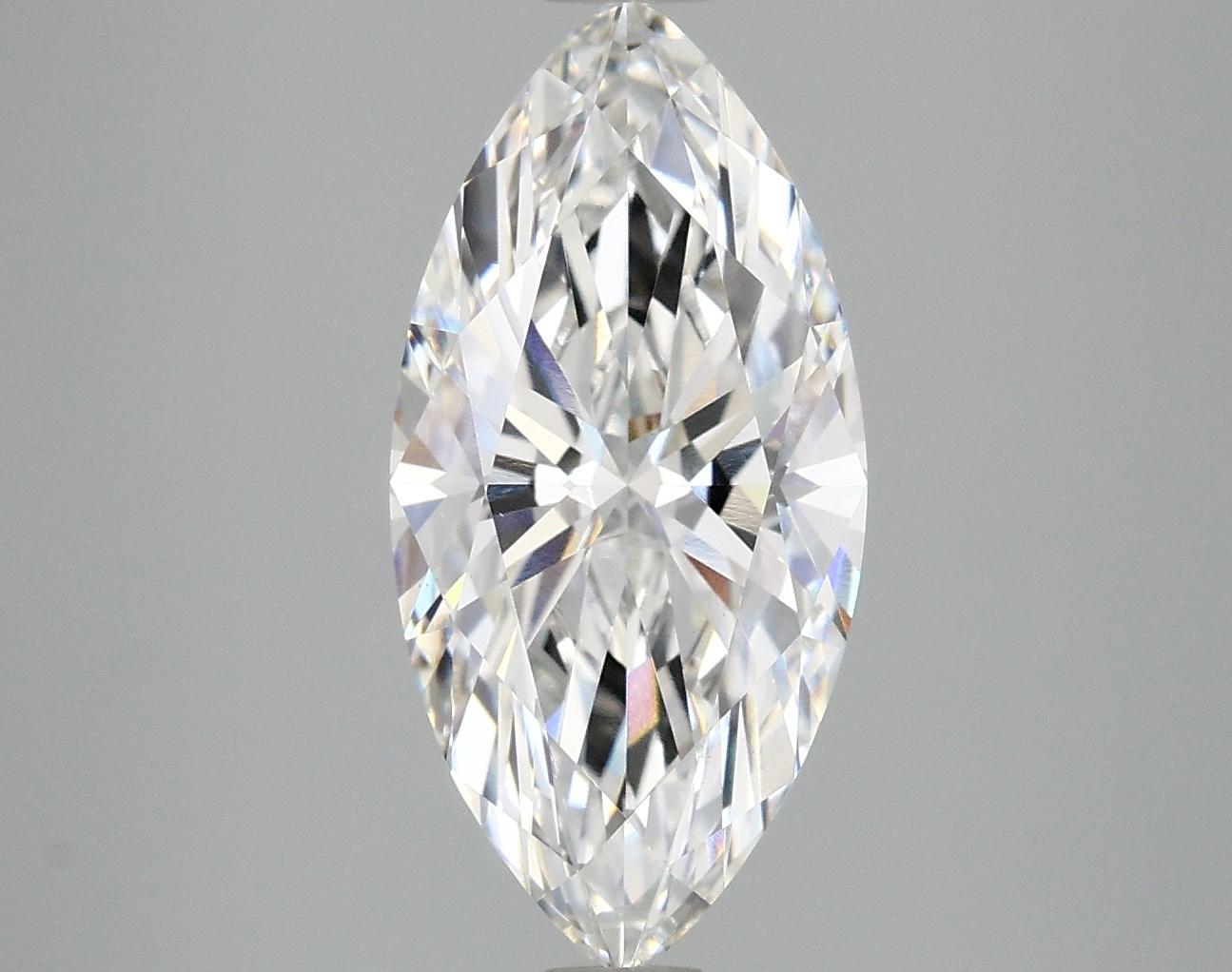 3.1 Carat Marquise Shaped Excellent Cut VS1 IGI Certified Lab Grown Diamond