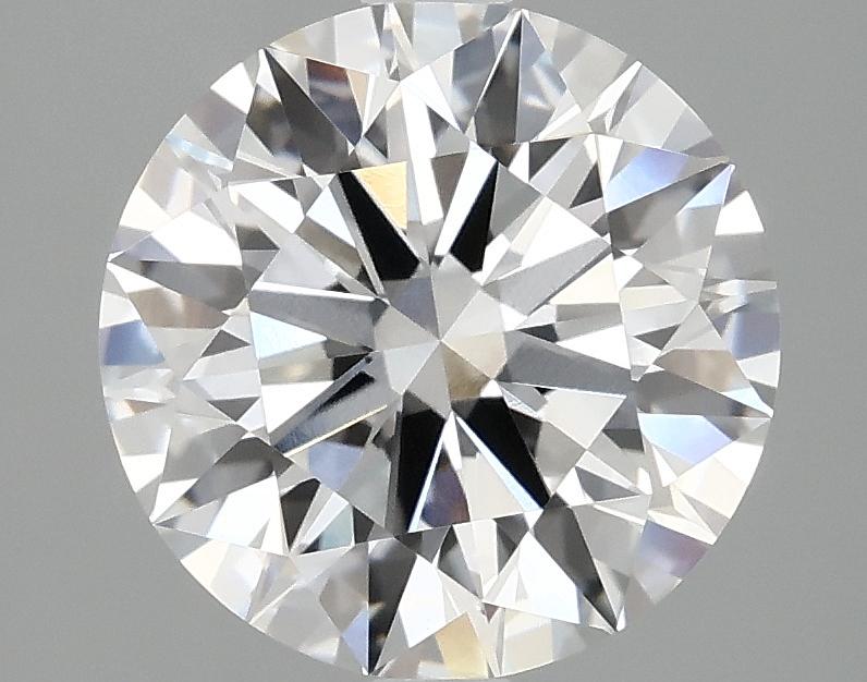 3.09 Carat Round Shaped Ideal Cut VVS2 IGI Certified Lab Grown Diamond
