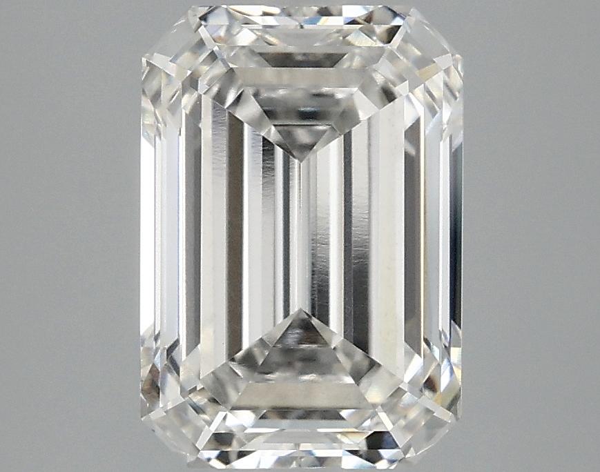 3.17 Carat Emerald Shaped Ideal Cut VVS2 IGI Certified Lab Grown Diamond