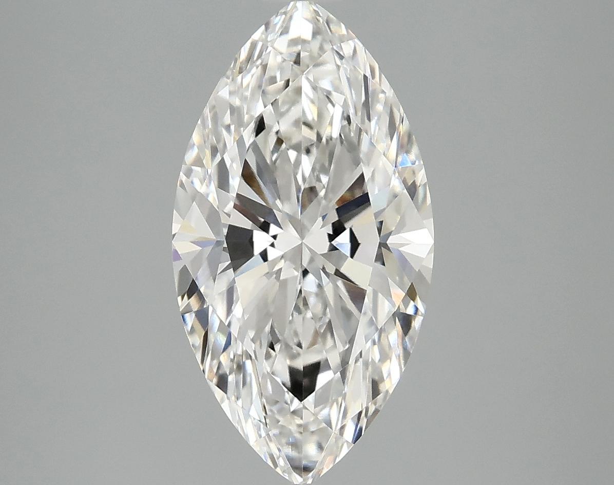 3.1 Carat Marquise Shaped Excellent Cut VVS2 IGI Certified Lab Grown Diamond