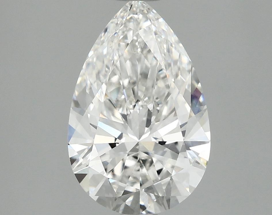 2.06 Carat Pear Shaped Excellent Cut VVS2 IGI Certified Lab Grown Diamond