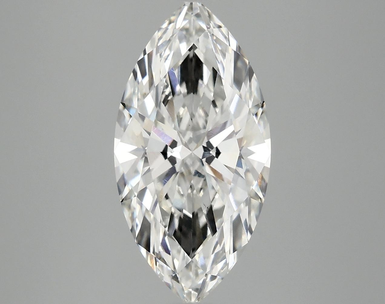 3.09 Carat Marquise Shaped Ideal Cut VS1 IGI Certified Lab Grown Diamond