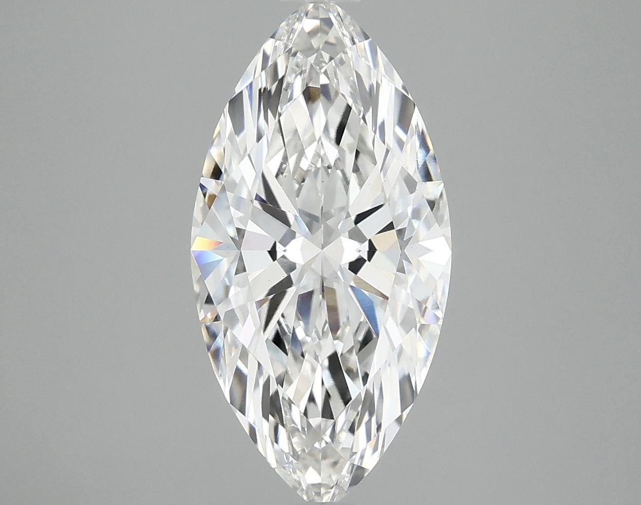 2.98 Carat Marquise Shaped Ideal Cut VS1 IGI Certified Lab Grown Diamond