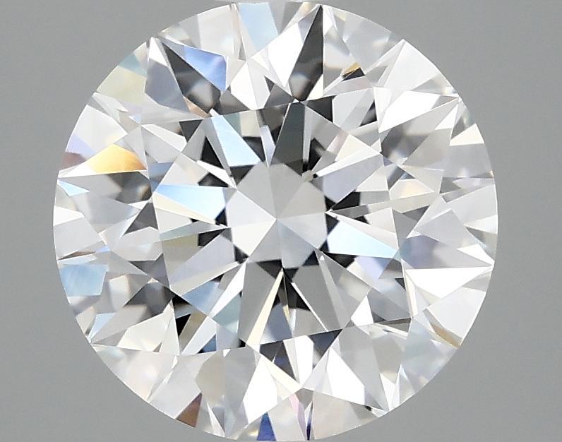 3.06 Carat Round Shaped Excellent Cut VVS2 IGI Certified Lab Grown Diamond