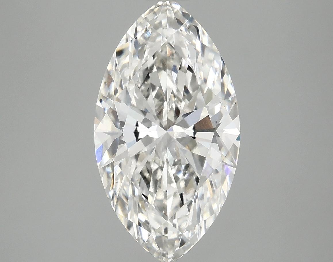 2.99 Carat Marquise Shaped Excellent Cut VVS2 IGI Certified Lab Grown Diamond