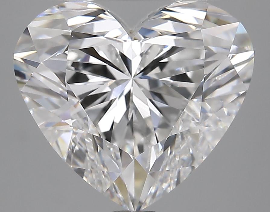 4.81 Carat Heart Shaped Ideal Cut VVS2 IGI Certified Lab Grown Diamond