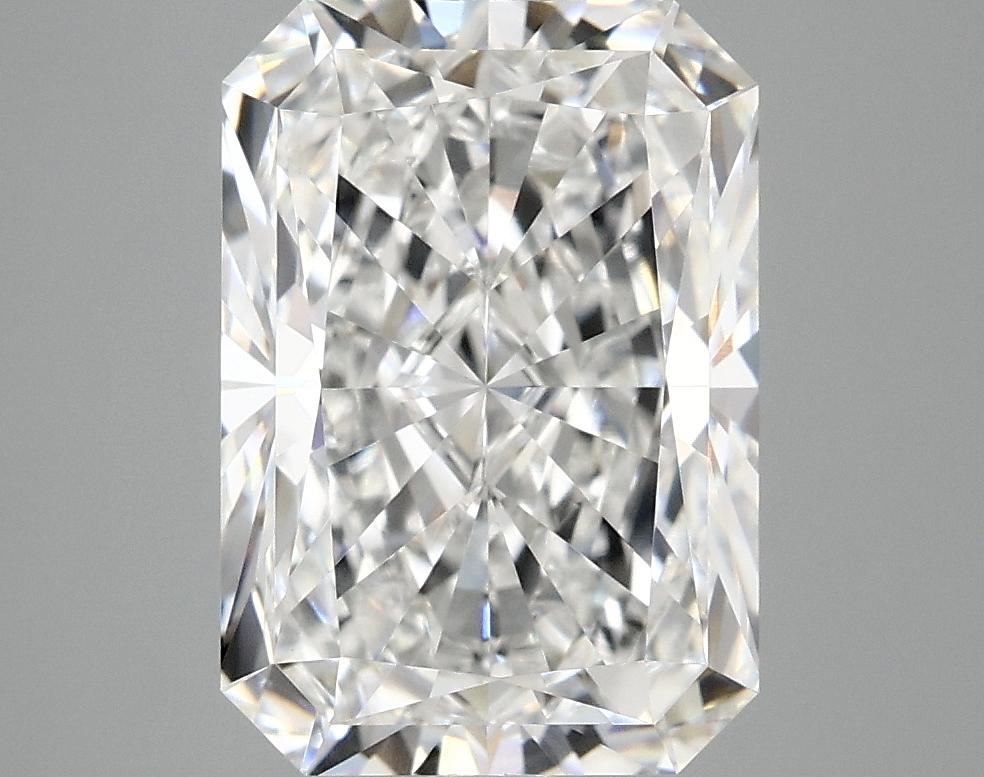 4.14 Carat Radiant Shaped Ideal Cut VVS2 IGI Certified Lab Grown Diamond