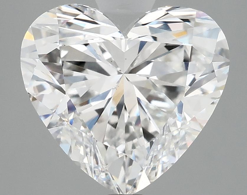4.09 Carat Heart Shaped Ideal Cut VS1 IGI Certified Lab Grown Diamond