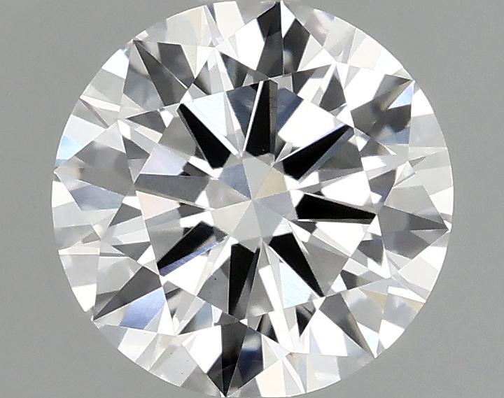 1.58 Carat Round Shaped Ideal Cut VVS2 IGI Certified Lab Grown Diamond