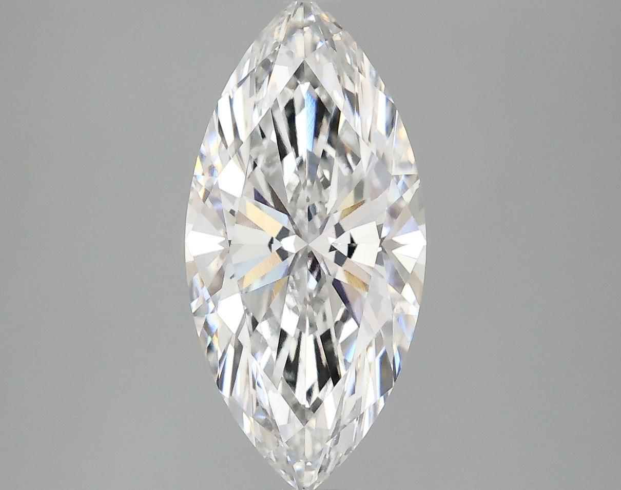 2.01 Carat Marquise Shaped Excellent Cut VVS2 IGI Certified Lab Grown Diamond