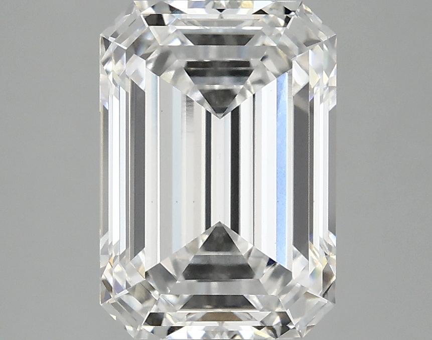 3.08 Carat Emerald Shaped Ideal Cut VS1 IGI Certified Lab Grown Diamond