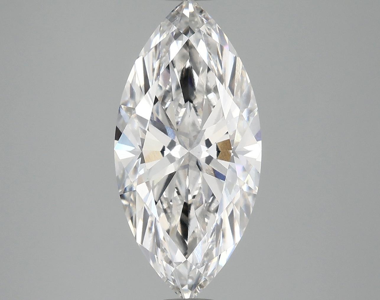 3.01 Carat Marquise Shaped Excellent Cut VS2 IGI Certified Lab Grown Diamond