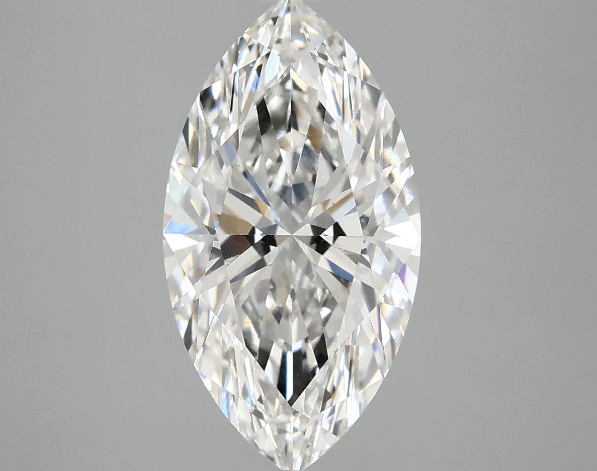 3.04 Carat Marquise Shaped Excellent Cut VS1 IGI Certified Lab Grown Diamond