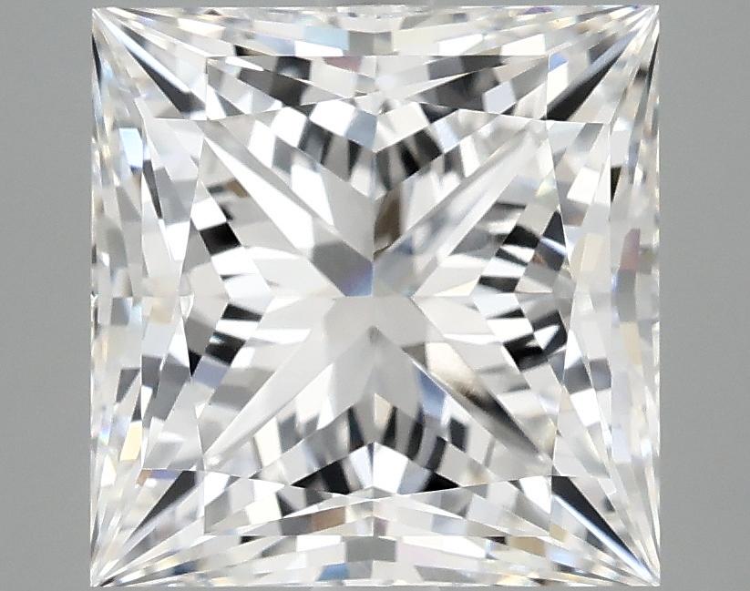 5.1 Carat Princess Shaped Ideal Cut VVS2 IGI Certified Lab Grown Diamond