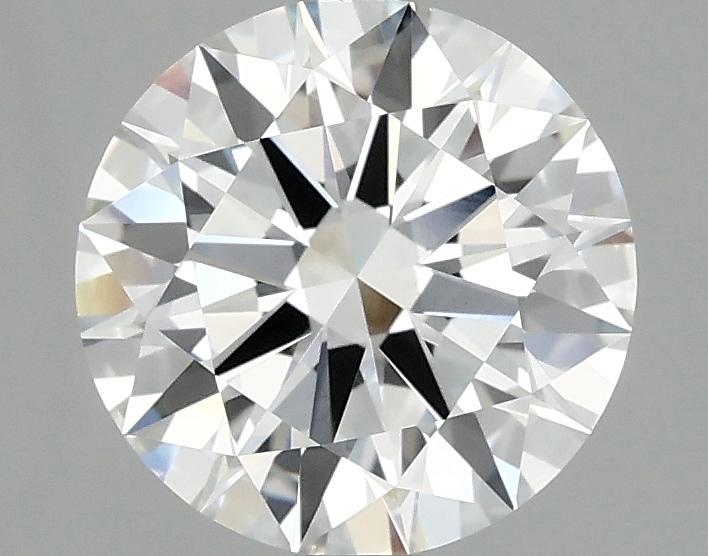 2.03 Carat Round Shaped Ideal Cut VVS2 IGI Certified Lab Grown Diamond