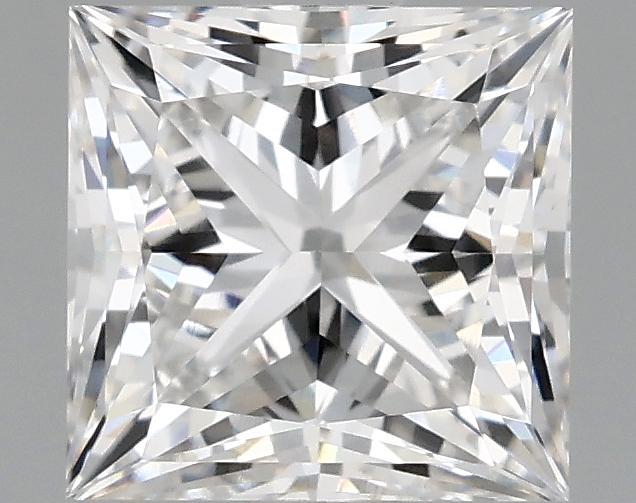1.54 Carat Princess Shaped Ideal Cut VVS2 IGI Certified Lab Grown Diamond