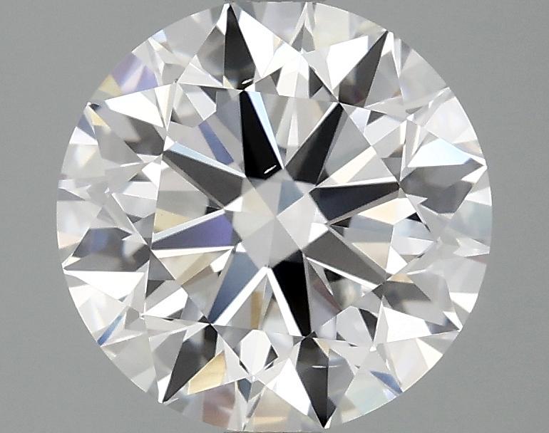 2.95 Carat Round Shaped Excellent Cut VS2 IGI Certified Lab Grown Diamond