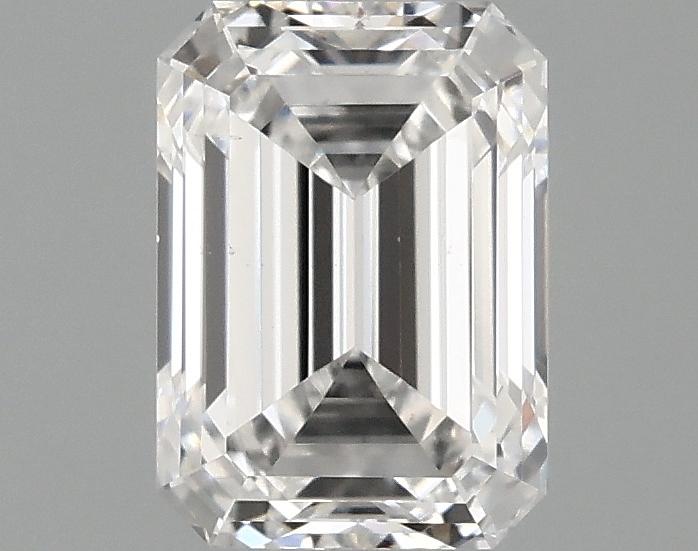 1.09 Carat Emerald Shaped Ideal Cut VS2 IGI Certified Lab Grown Diamond