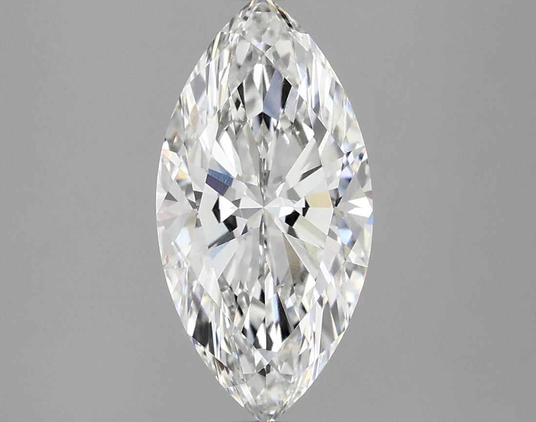 2.1 Carat Marquise Shaped Ideal Cut VVS2 IGI Certified Lab Grown Diamond
