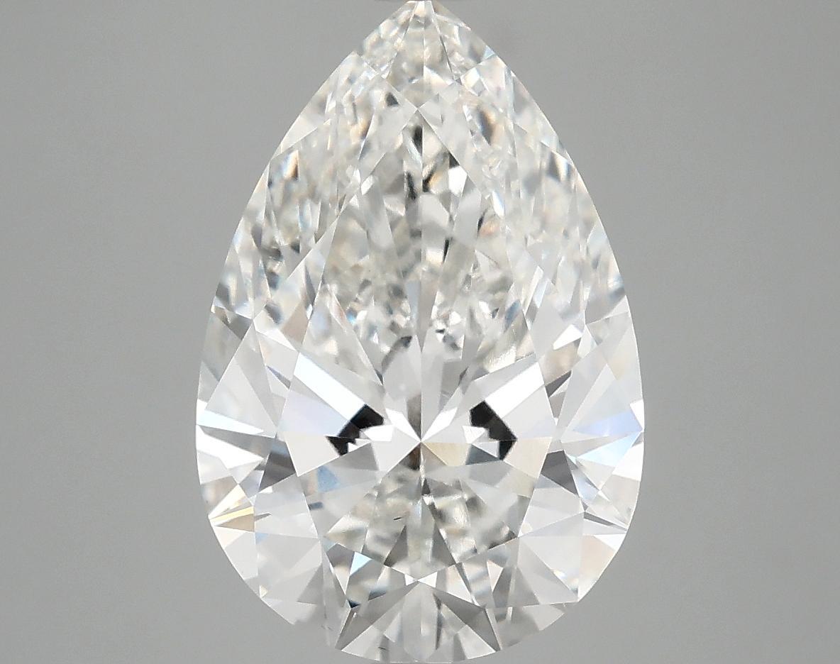 4.6 Carat Pear Shaped Excellent Cut VS1 IGI Certified Lab Grown Diamond