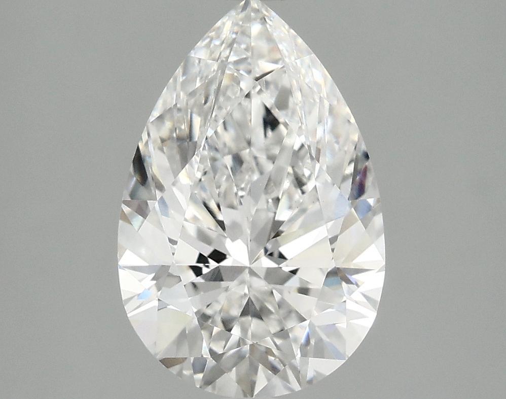 2.43 Carat Pear Shaped Excellent Cut VVS2 IGI Certified Lab Grown Diamond