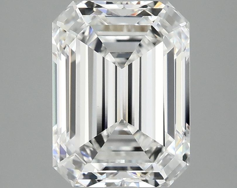 3.02 Carat Emerald Shaped Excellent Cut VS1 IGI Certified Lab Grown Diamond