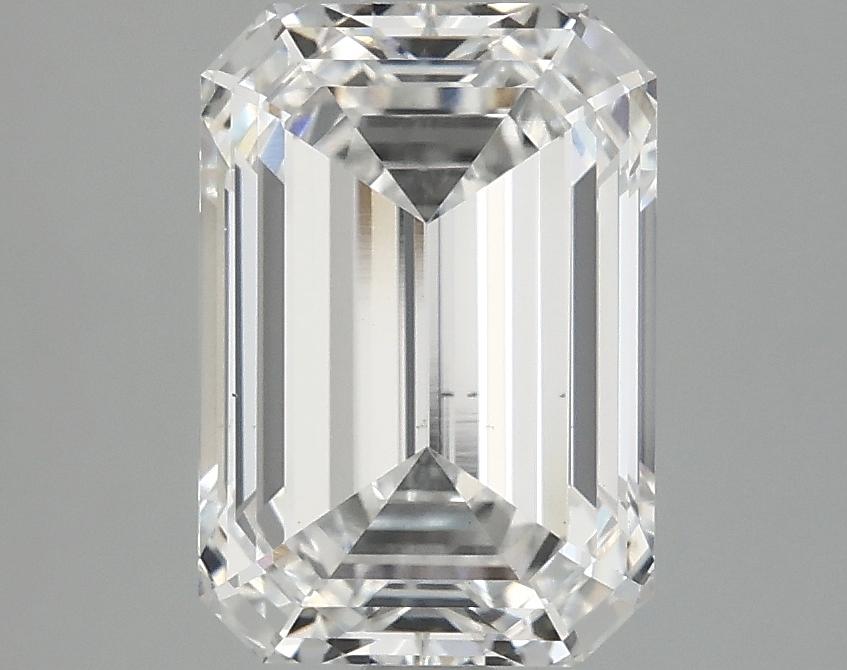 3.02 Carat Emerald Shaped Ideal Cut VS2 IGI Certified Lab Grown Diamond